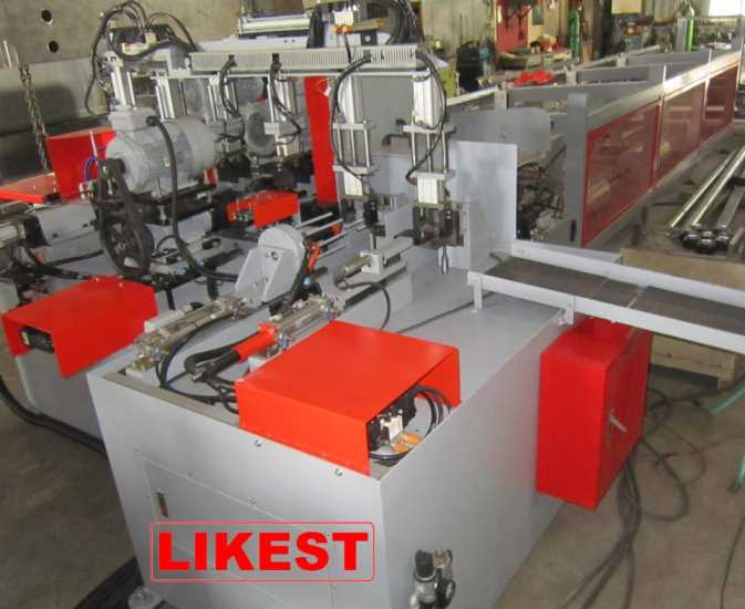 pipes cutting and chamfering machine
